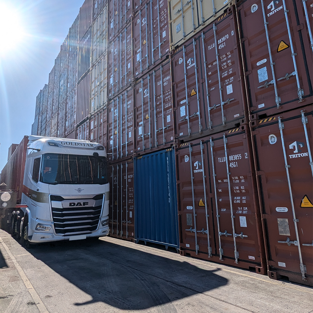goldstar with containers NO REG